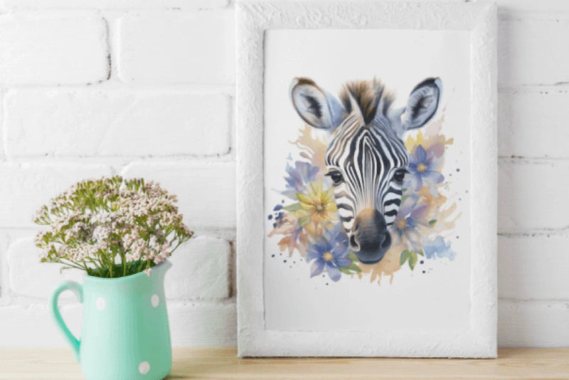 Zebra Clipart Bundle - CraftNest - Digital Crafting and Art