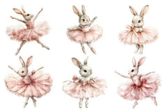 Ballerina Bunny Clipart Bundle 2 - CraftNest - Digital Crafting and Art