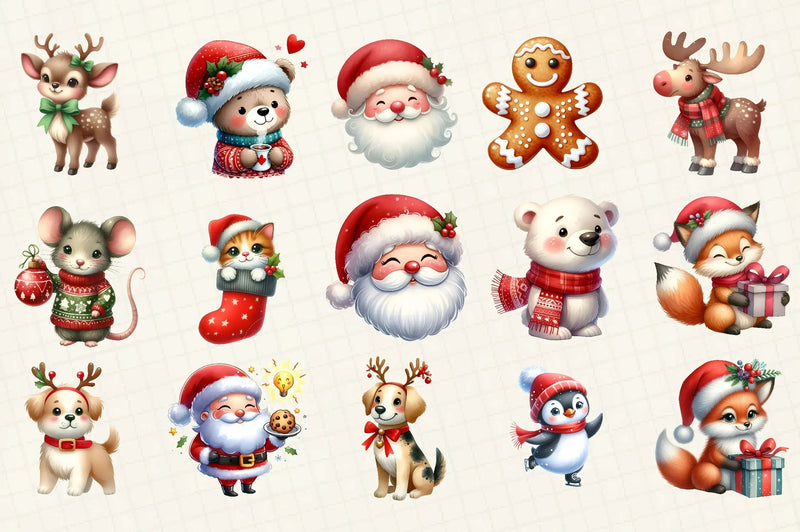 Characters Clipart Bundle - CraftNest - Digital Crafting and Art