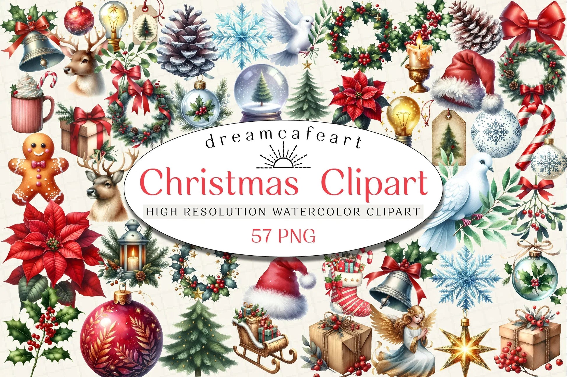 Christmas Clipart Bundle - CraftNest - Digital Crafting and Art