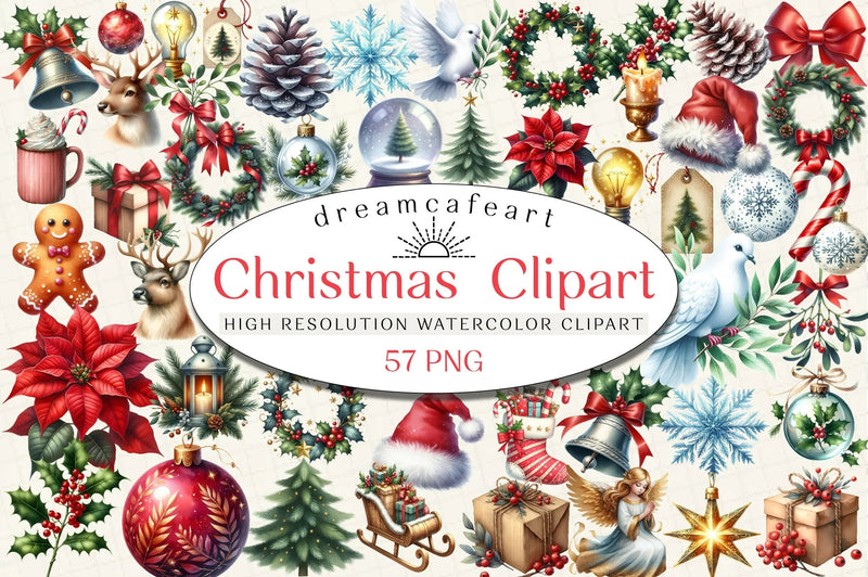 Christmas Clipart Bundle - CraftNest - Digital Crafting and Art