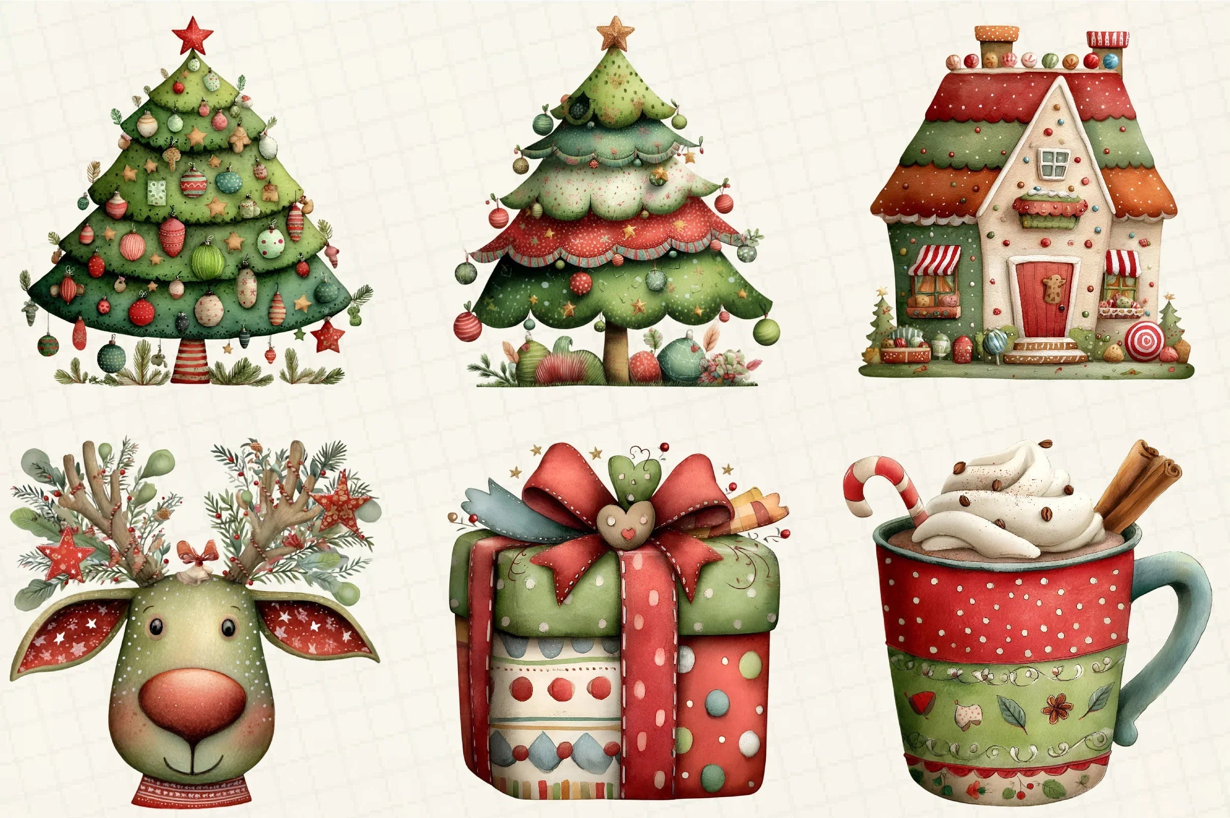 Christmas Clipart Bundle - CraftNest - Digital Crafting and Art