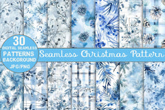 Christmas Pattern Set Clipart Bundle - CraftNest - Digital Crafting and Art