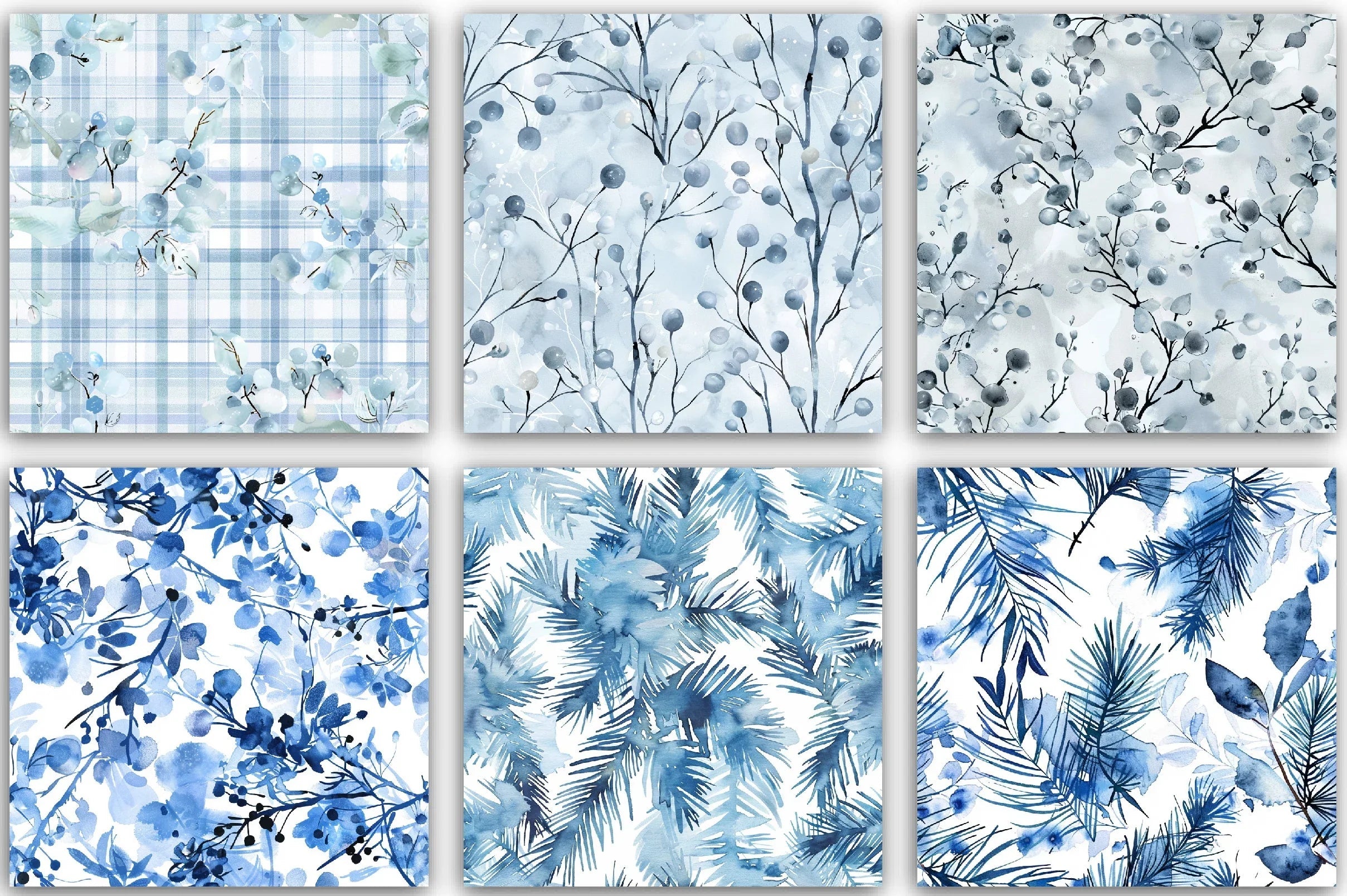 Christmas Pattern Set Clipart Bundle - CraftNest - Digital Crafting and Art