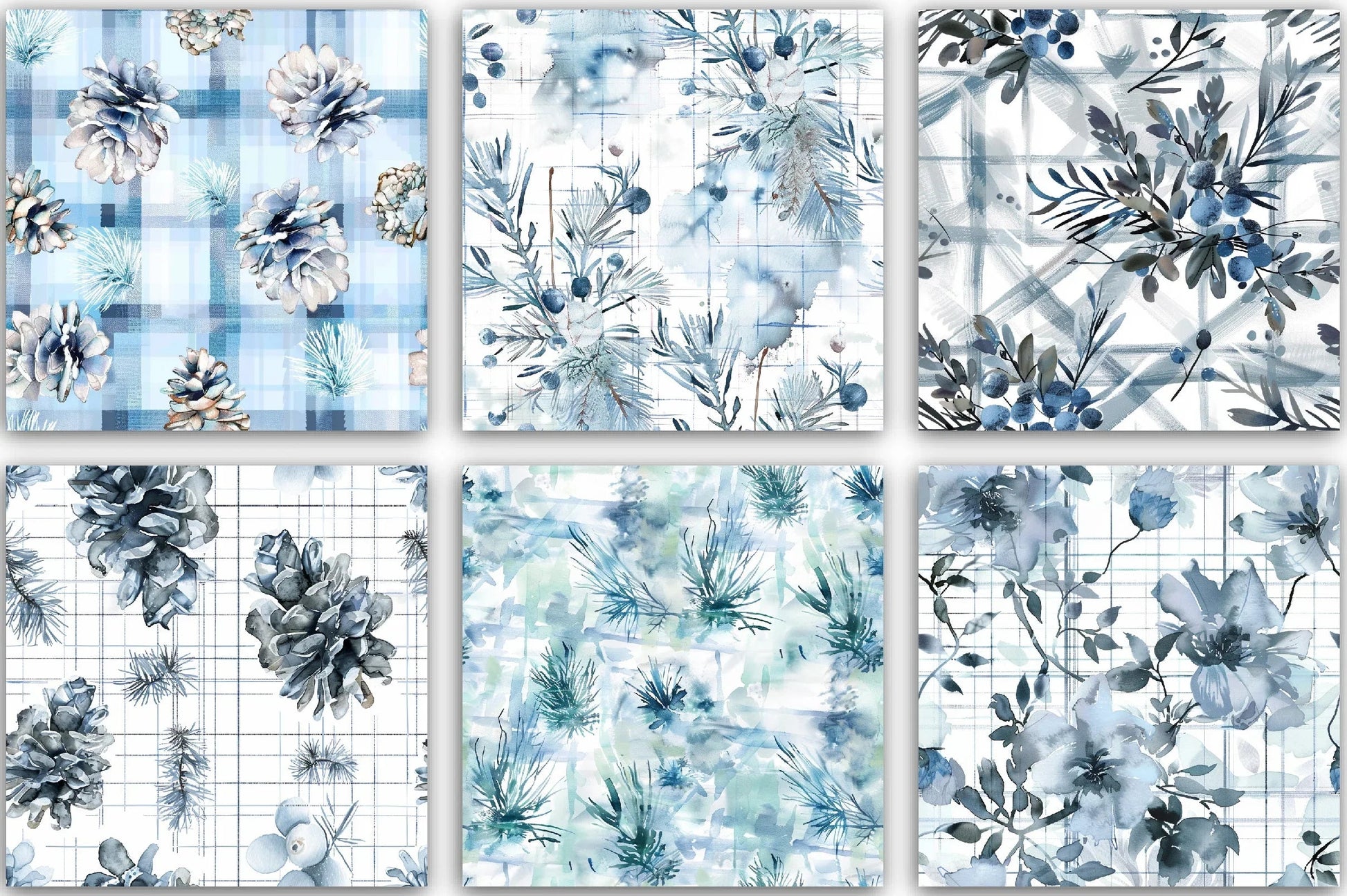 Christmas Pattern Set Clipart Bundle - CraftNest - Digital Crafting and Art