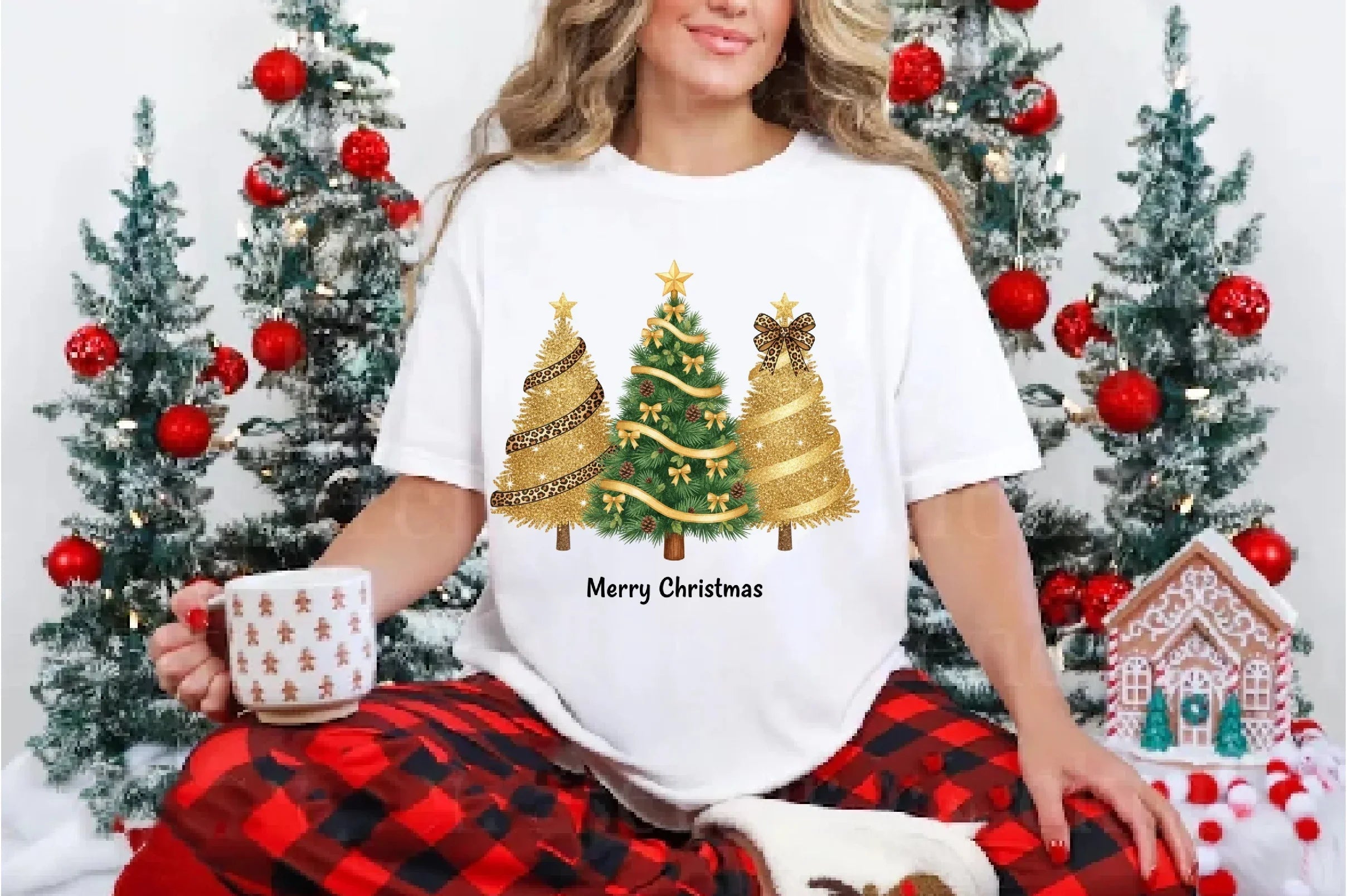 Christmas Tree Bow Clipart Bundle - CraftNest - Digital Crafting and Art