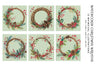 Watercolor Christmas Wreaths
