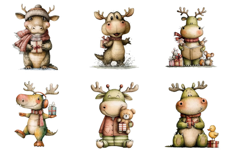 Crocodile Clipart Bundle - CraftNest - Digital Crafting and Art