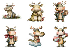 Crocodile Clipart Bundle - CraftNest - Digital Crafting and Art