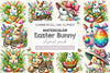 Easter Bunny Clipart Bundle 16