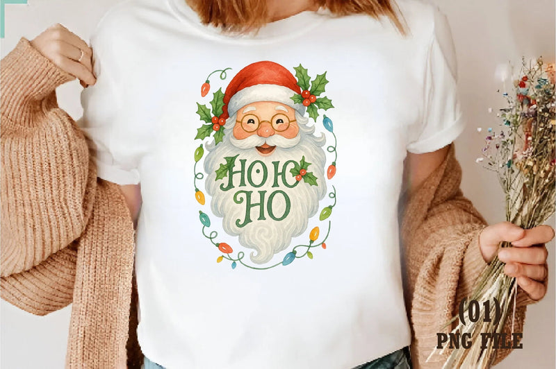 Ho Santa Clipart Bundle - CraftNest - Digital Crafting and Art