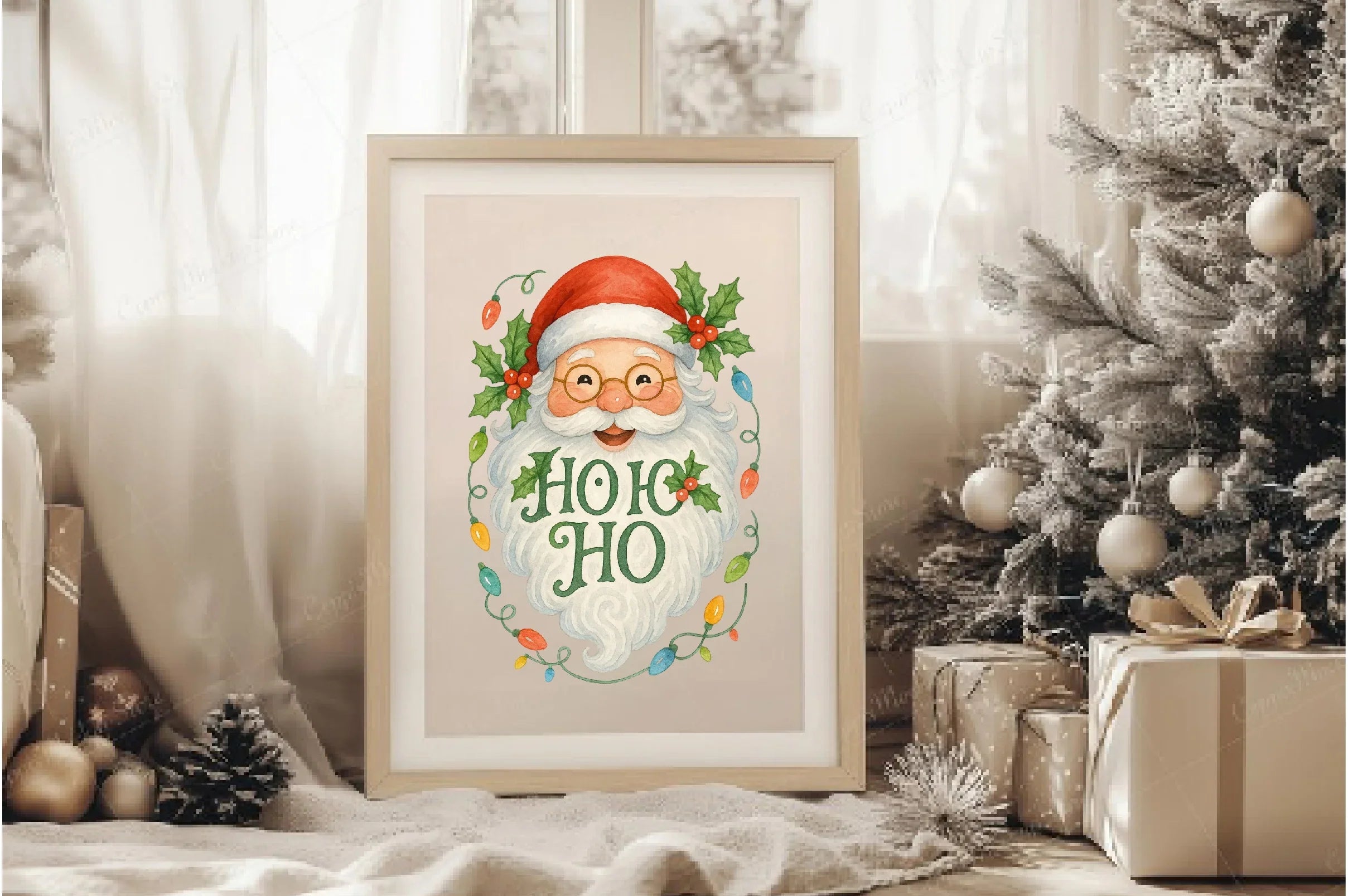 Ho Santa Clipart Bundle - CraftNest - Digital Crafting and Art
