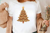Leopard Print Christmas Tree Clipart Bundle