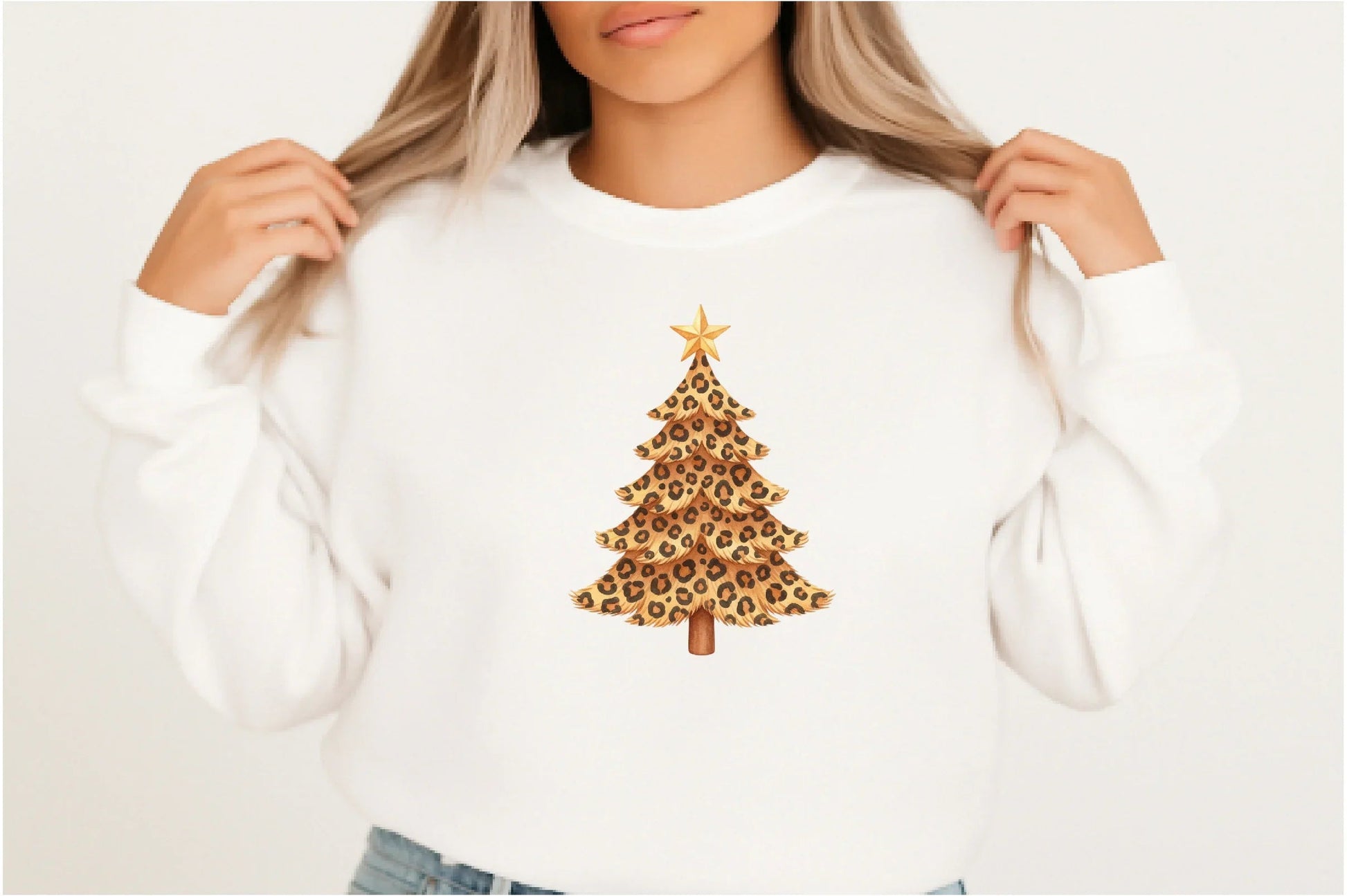 Leopard Print Christmas Tree Clipart Bundle - CraftNest - Digital Crafting and Art