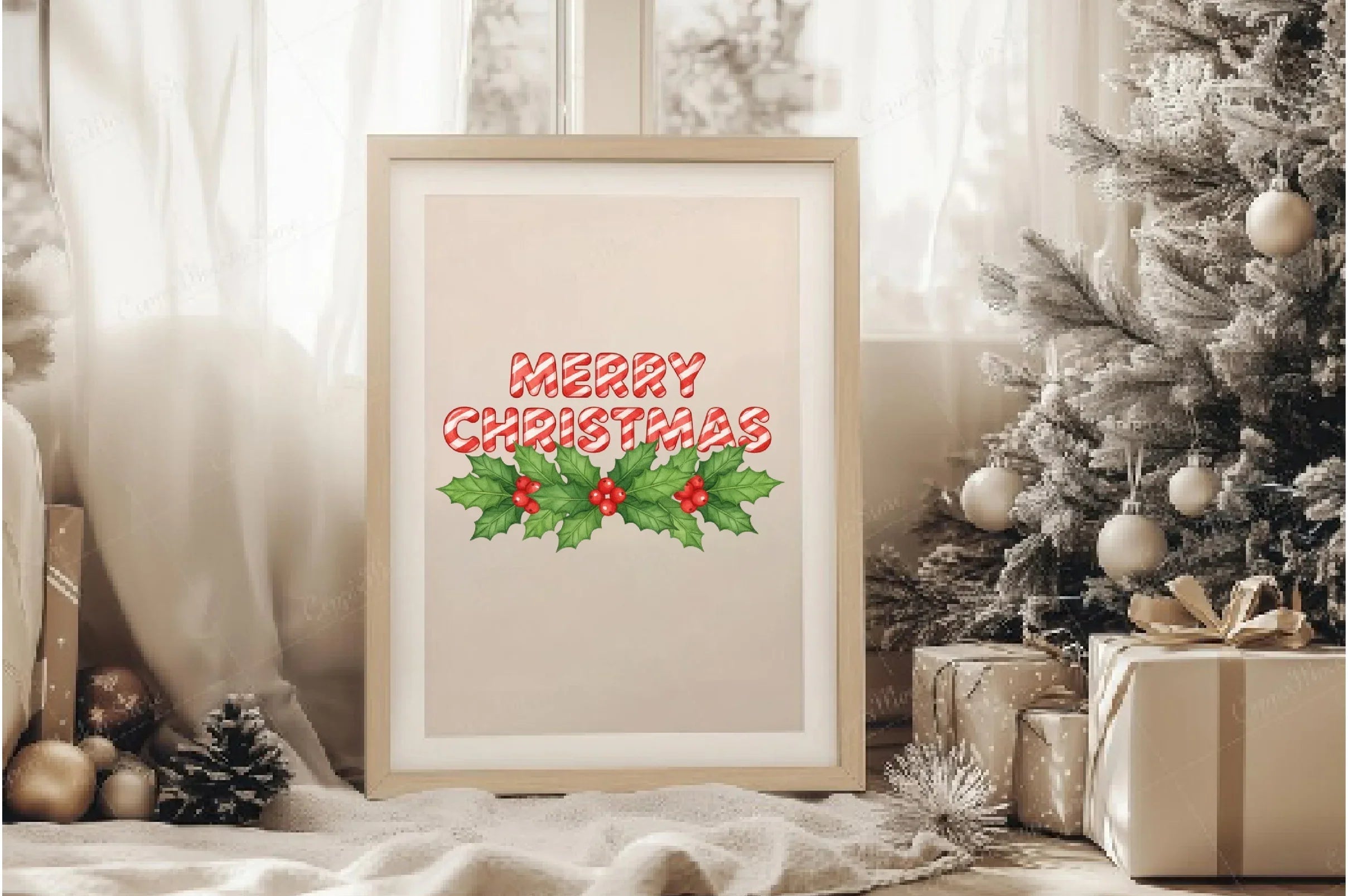 Merry Christmas Clipart Bundle - CraftNest - Digital Crafting and Art
