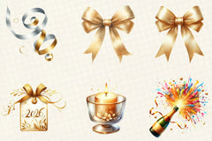 New Year Clipart Bundle - CraftNest - Digital Crafting and Art