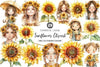 Sunflower Clipart Bundle