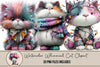 Whimsical Cat Clipart Bundle