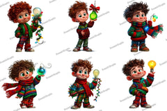 Whimsical Christmas Clipart Bundle - CraftNest - Digital Crafting and Art
