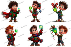 Whimsical Christmas Clipart Bundle - CraftNest - Digital Crafting and Art
