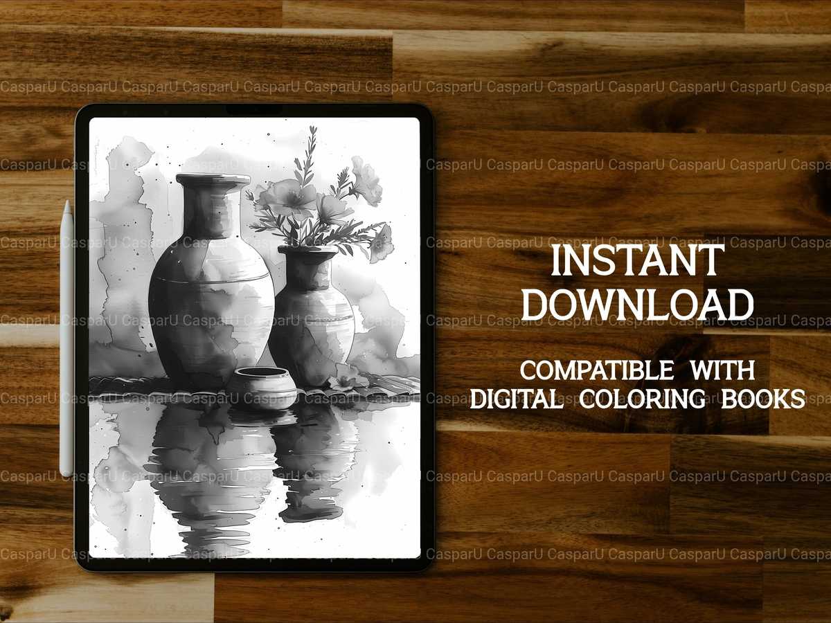 Watercolor Painting Coloring Books - CraftNest - Digital Crafting and Art
