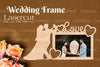 Wedding Frame Laser Cut SVG Bundle