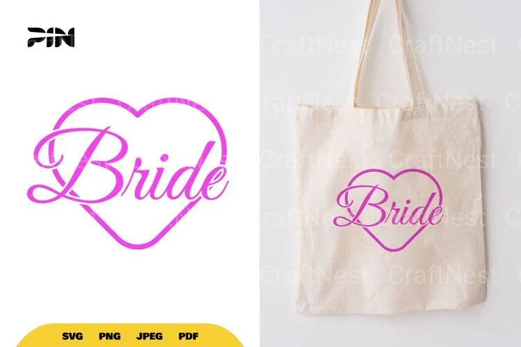 Wedding Bride SVG Bundle - CraftNest - Digital Crafting and Art