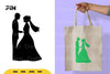 Wedding Couple Silhouette Clipart Bundle