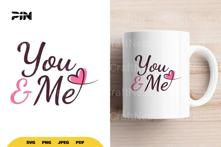 Wedding You Me SVG Bundle - CraftNest - Digital Crafting and Art