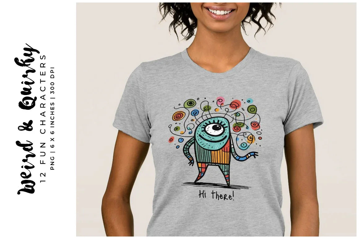Weird and Quirky - Characters - CraftNest - Digital Crafting and Art