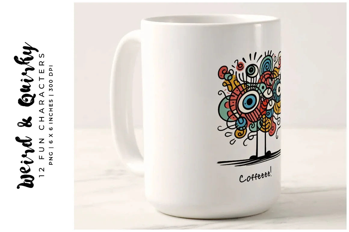 Weird and Quirky - Characters - CraftNest - Digital Crafting and Art