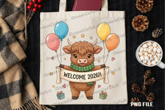 Highland Cow Clipart Bundle 2026 - CraftNest - Digital Crafting and Art