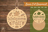 Welcome Fall Laser Cut Ornament SVG Bundle