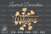 Welcome Flower Laser Cut SVG Bundle