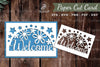 Welcome Papercut Card SVG Bundle
