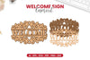 Welcome Sign Laser Cut SVG Bundle