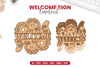 Welcome Sign Laser Cut SVG Bundle