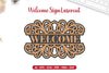 Welcome Sign Laser Cut SVG Bundle