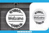 Welcome Sign Laser Cut SVG Bundle