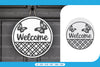 Welcome Sign Laser Cut SVG Bundle