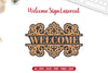 Welcome Sign Laser Cut SVG Bundle