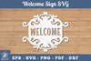 Welcome Sign Papercut SVG Bundle