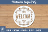 Welcome Sign Papercut SVG Bundle