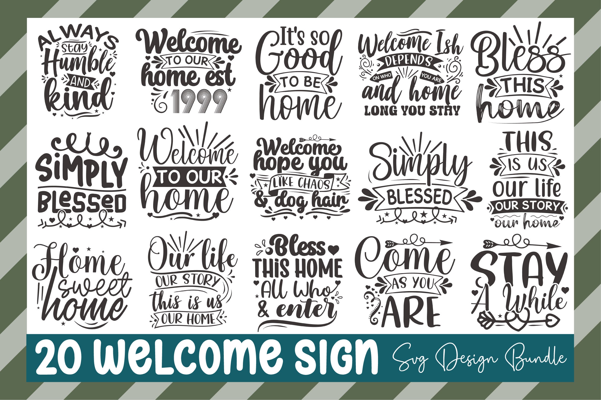 Welcome Sign Bundle