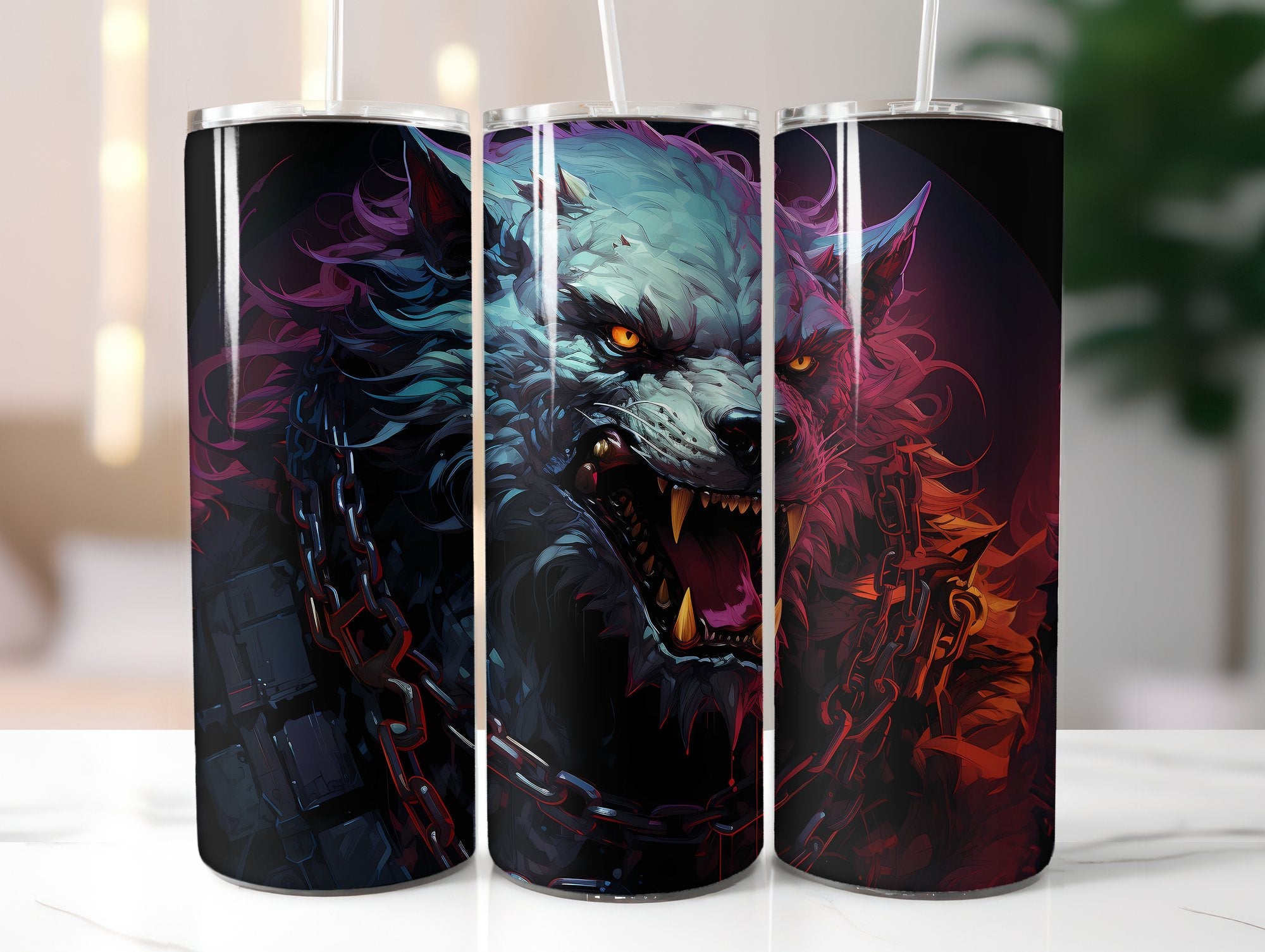 Werewolf Tumbler Wrap - CraftNest