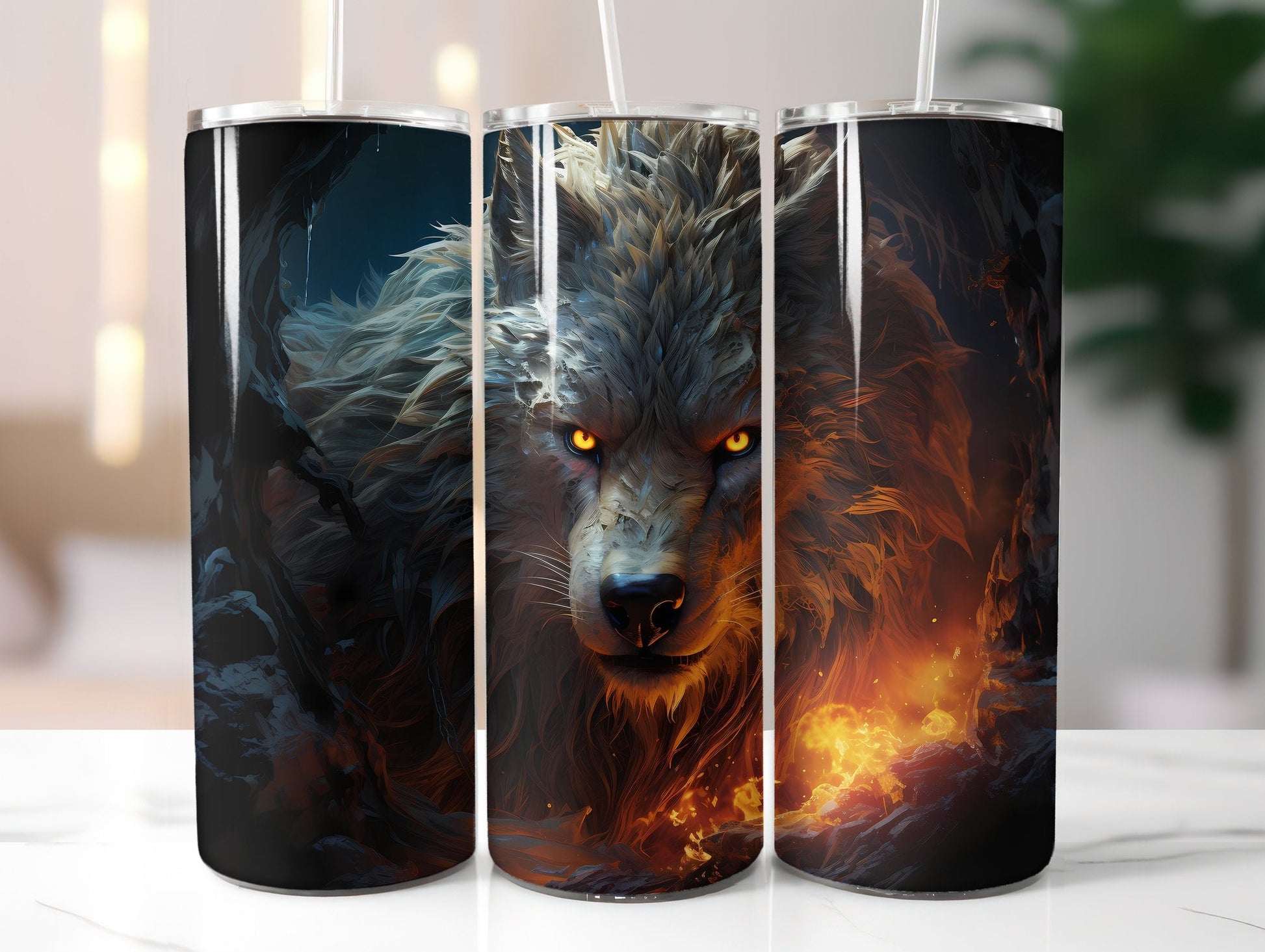 Werewolf Tumbler Wrap - CraftNest