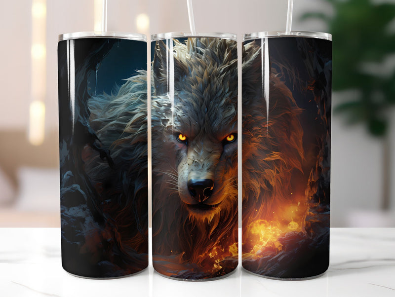 Werewolf Tumbler Wrap - CraftNest