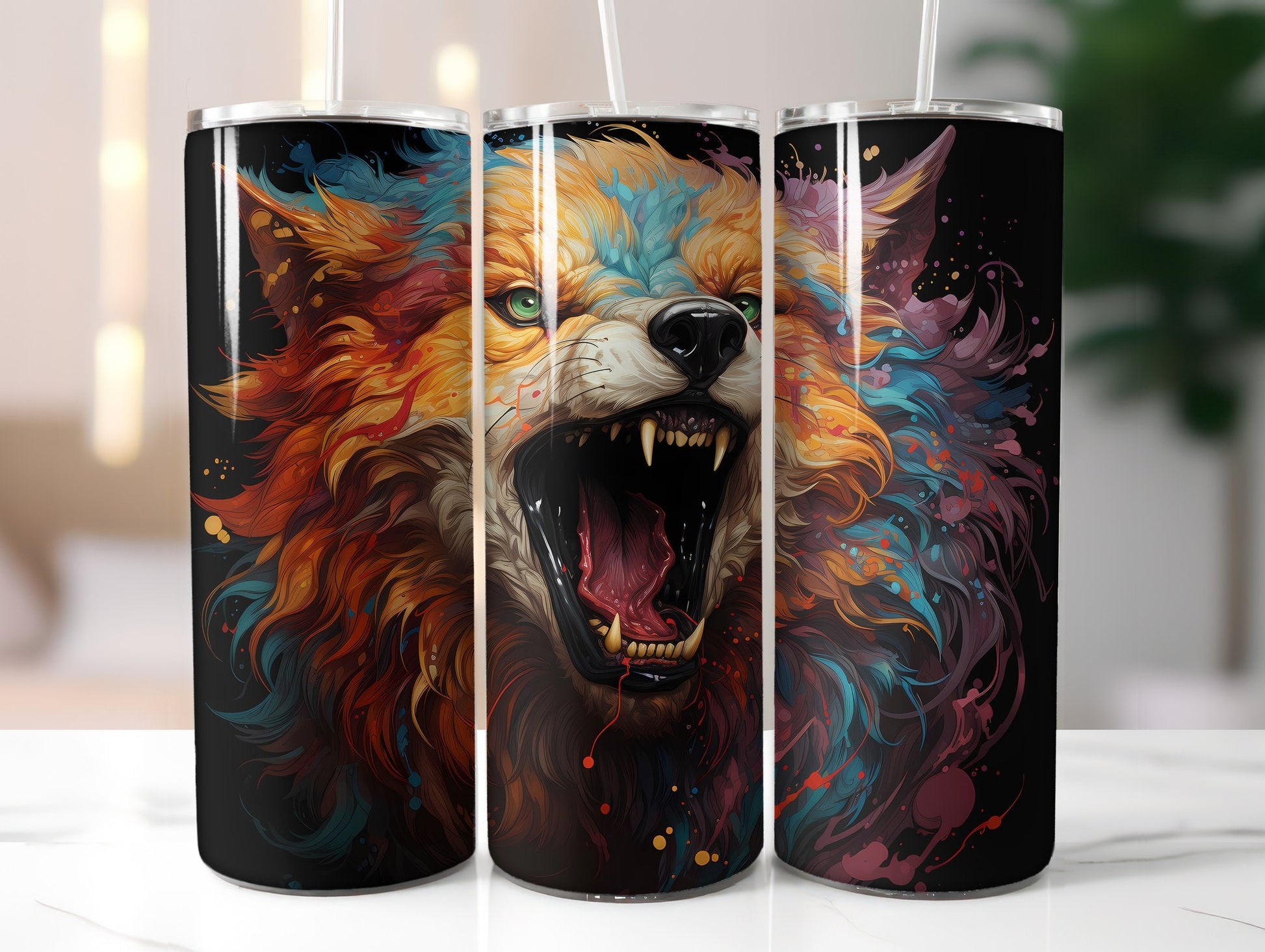 Werewolf Tumbler Wrap - CraftNest