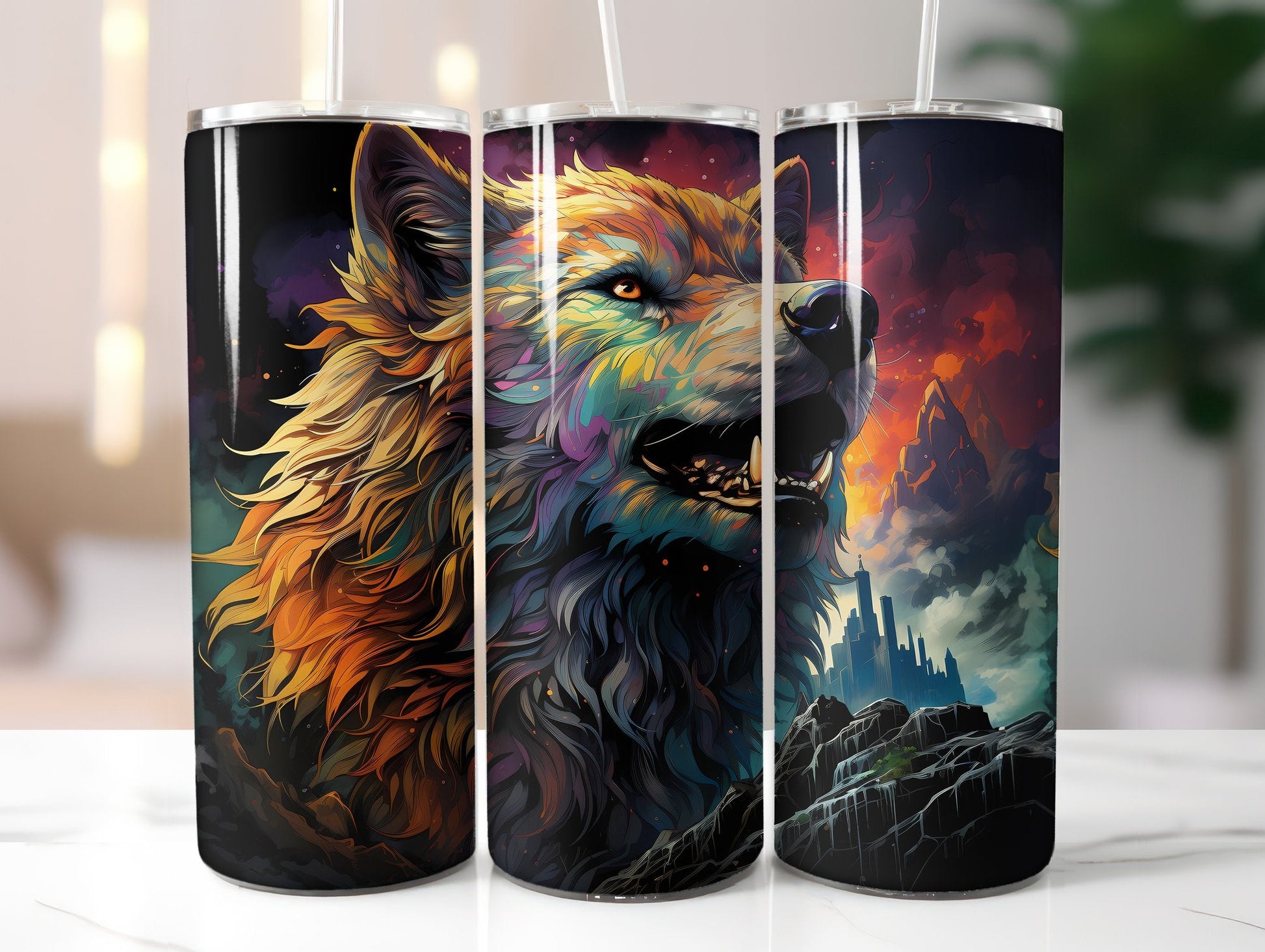Werewolf Tumbler Wrap - CraftNest