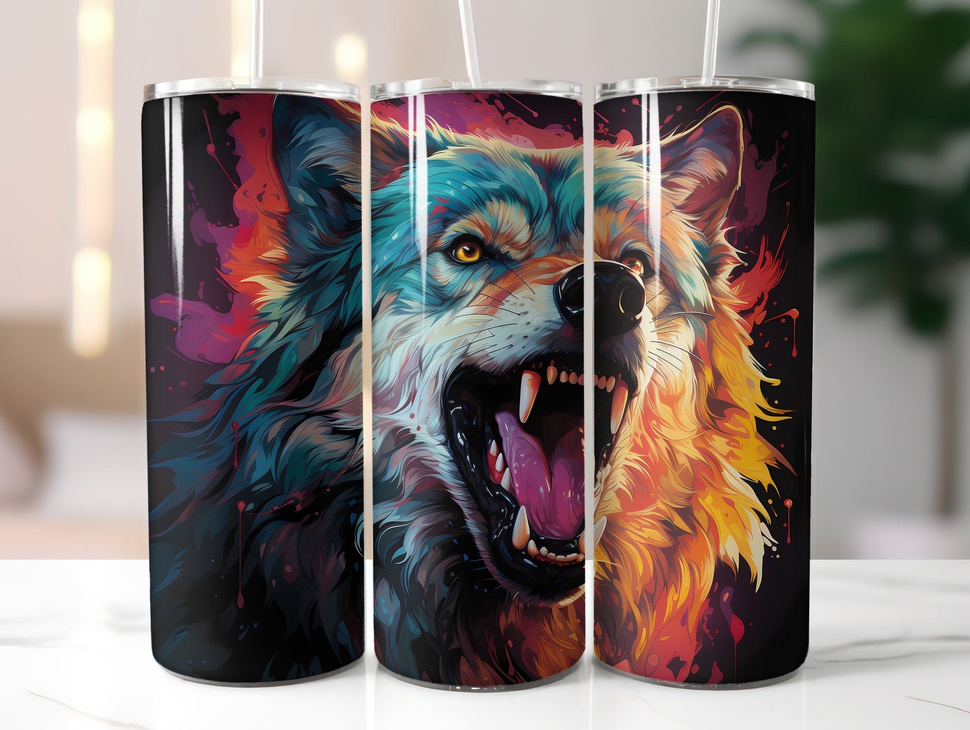 Werewolf Tumbler Wrap - CraftNest